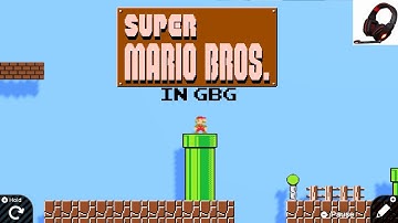 Super Mario bros in Game builder Garage world 2 - Teaser trailer