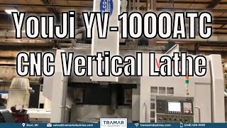 You JI YV-1000 ATC CNC Vertical Lathe