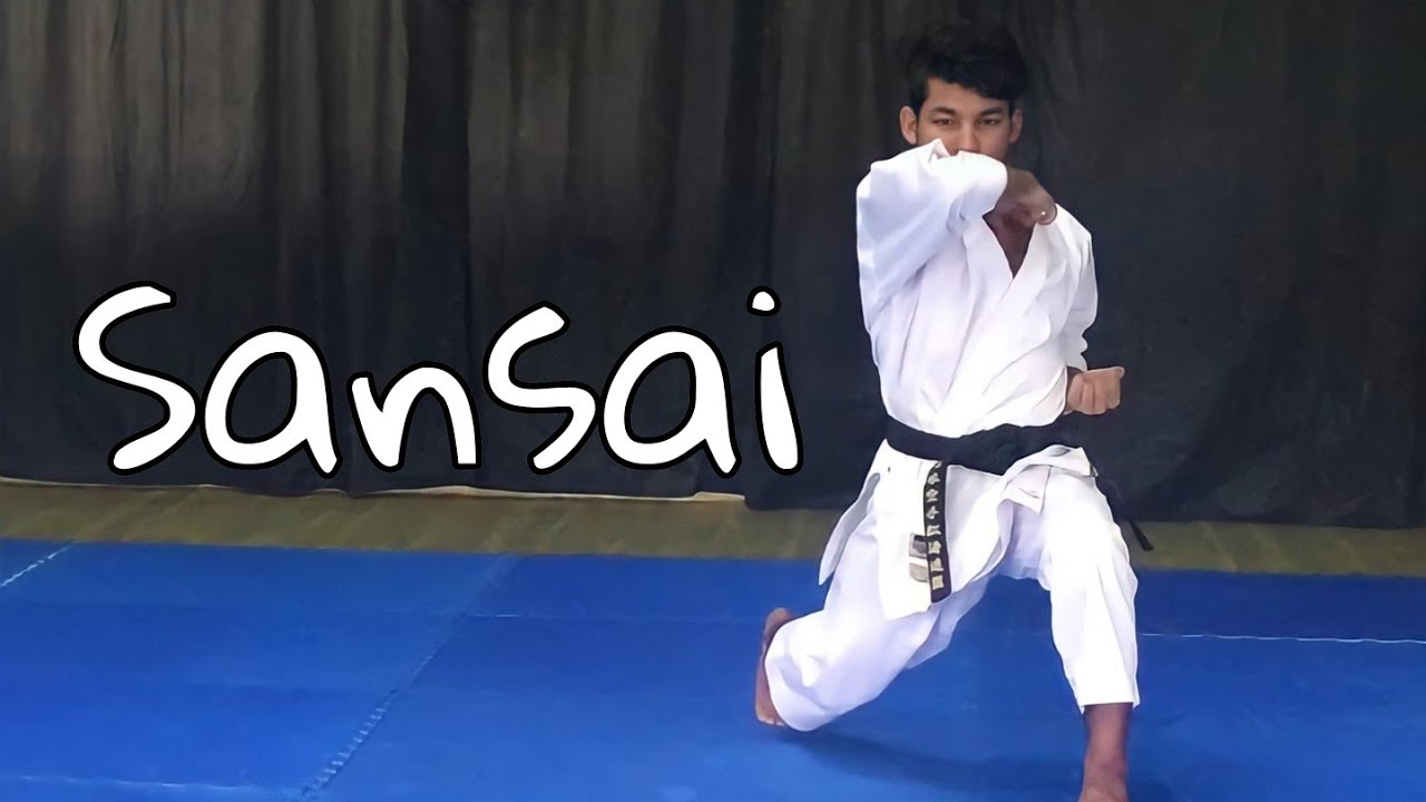 SANSAI WKF KATA by Dipankar konwar.. shotojuku india