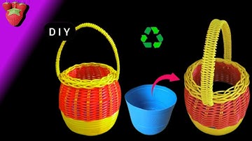 how to make baskets from rattan, diy wicker basket, storage basket, basket tutorial, weaving basket