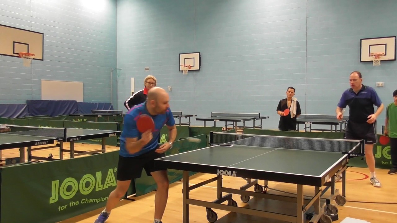 Table tennis service demonstration by Craig Bryant and Carl Prean YouTube