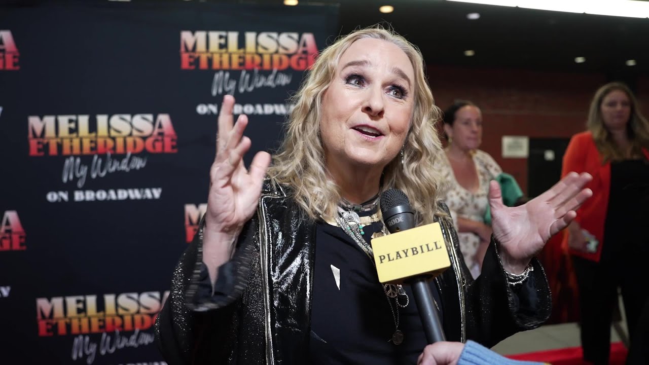 Melissa Etheridge Celebrates the Opening Night of Her Broadway Show "My Window"