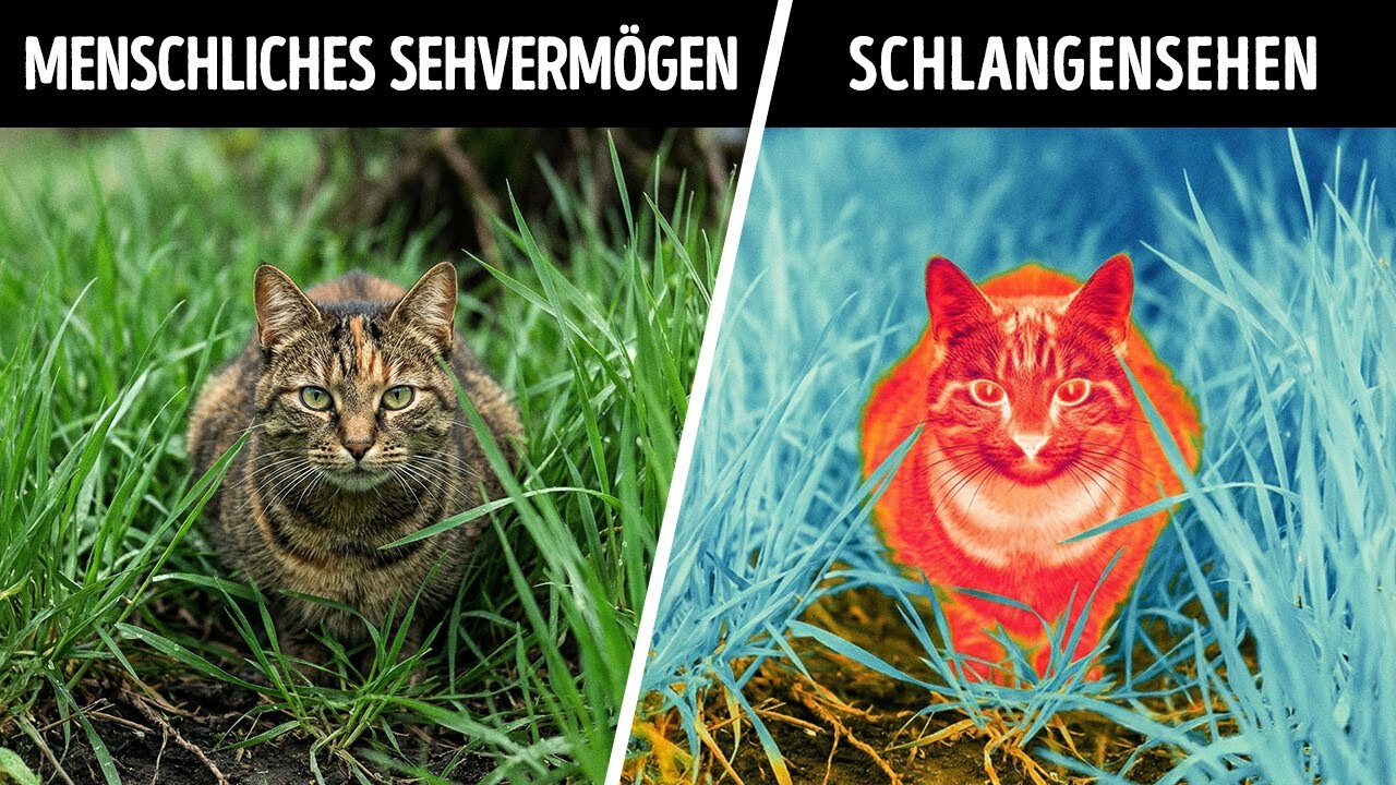 Menschliches Sehen ist ein Witz im Vergleich dazu, wie Tiere sehen
