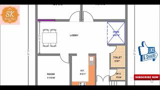 HOUSE PLAN 31' X 57' / 1767 SQ.FT / 196 SQ.YDS / 164 SQ.M / 196 GAJ / 4K