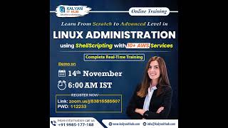 Linux Administration with AWS - New Batch | Kalyan IT Hub
