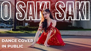 O SAKI SAKI | Batla House | Nora Fatehi dance cover in public by Sharky / PBeach Resimi