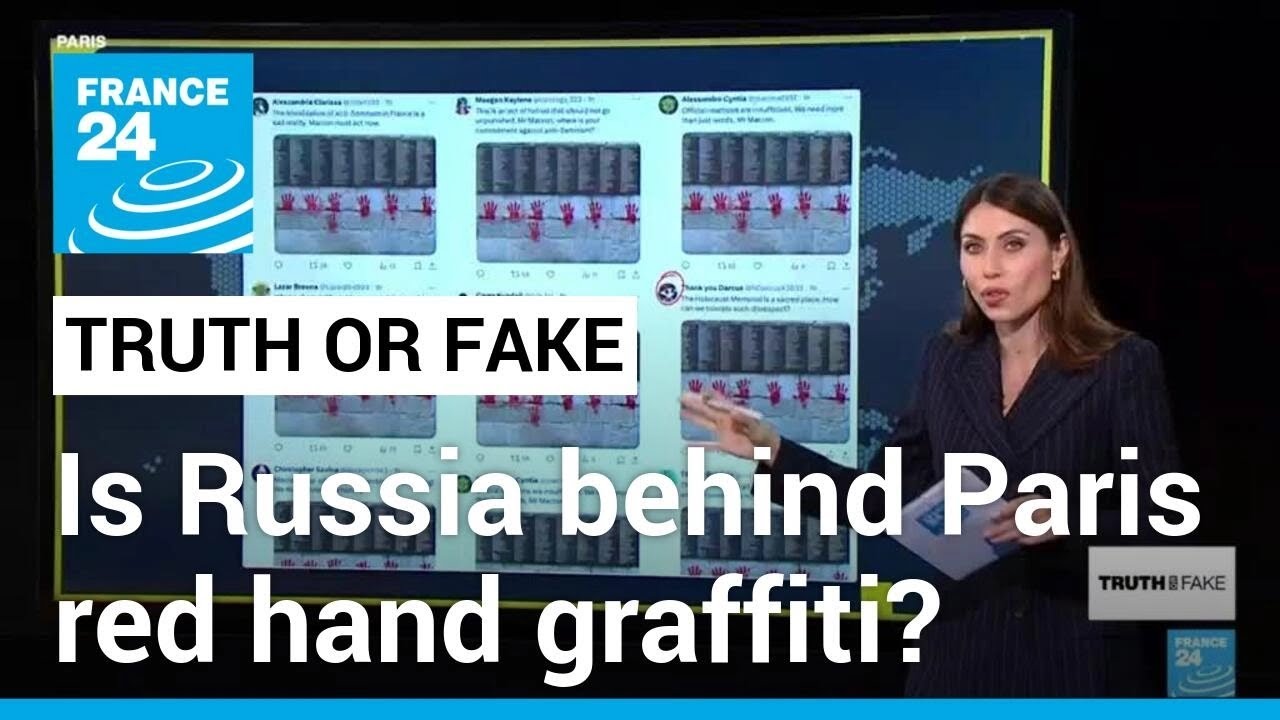 French police suspect Russian interference behind vandalised Paris Holocaust memorial • FRANCE 24