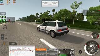 BeamNG Drive Ibishu Covet Supercharger Tuning Test (Twin Charge Everything Mod)