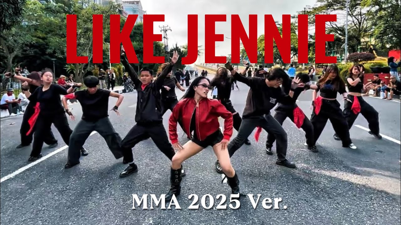 JENNIE - LIKE JENNIE MMA 2025 Ver. | Dance Cover by Yunel X Luniverse Dc Team | Pekanbaru, Indonesia