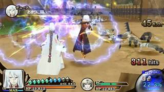 PSP「テイルズ オブ ザ ヒーローズ ツインブレイヴ」ボス使用動画