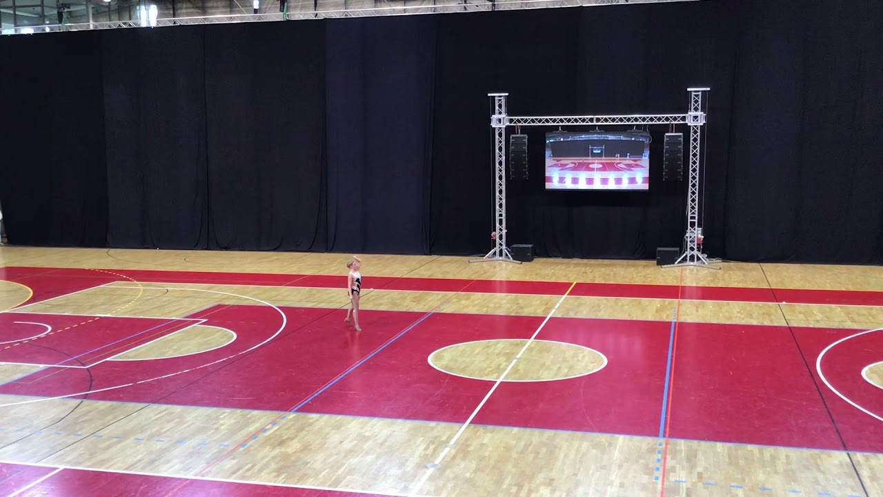 NBTA Europe Twirling Championships 2021 - Porec - RHYTHMIC TWIRL Junior-Michaela Janickova-Czech Rep