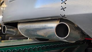 350Z Nismo S-Tune Full Header Back With Ppe Long Tubes Exhaust Clips