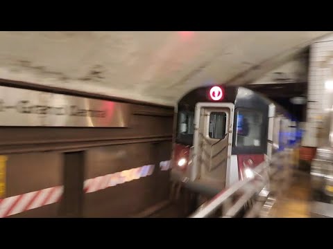 Main St bound R142A/R188 7 train entering Grand Central - YouTube