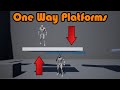 One Way Platforms - Unreal Engine 4 Tutorial