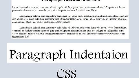 Paragraph indentaion in CSS | HTMl | CSS | #SmartCode