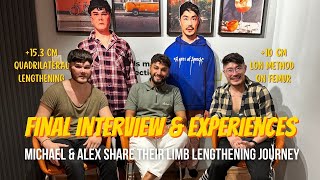 MICHAEL ALEX S FINAL INTERVIEW AND THEIR EXPERIENCES OF LIMB LENGTHENING JOURNEY