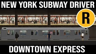 New York Subway Driver R Train Downtown EXPRESS gameplay screenshot 5