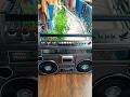 audio stereo Trident CX-444LS classical boombox radio recorder#shortsviral #trending video#vintage