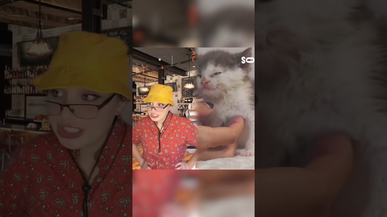 Did anyone else notice the tag still on the bucket hat in one shot?