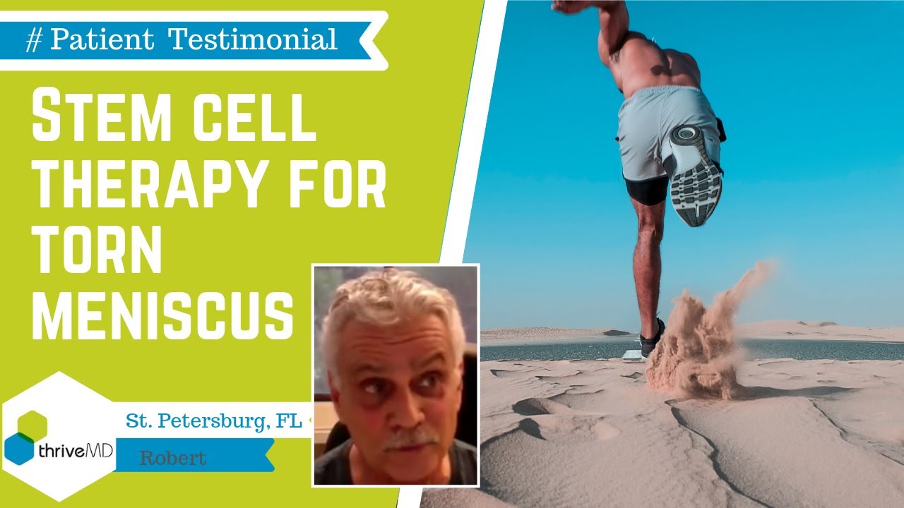 Stem Cell Therapy for Meniscus Tear (Patient Testimonial From A Skier)