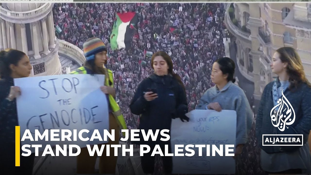 اليهود الأمريكيون يقفون مع فلسطين