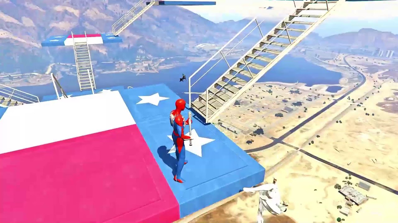 “Live from UAE | GTA 5 Ragdoll Chaos with Spider-Man | No Mic Stream”