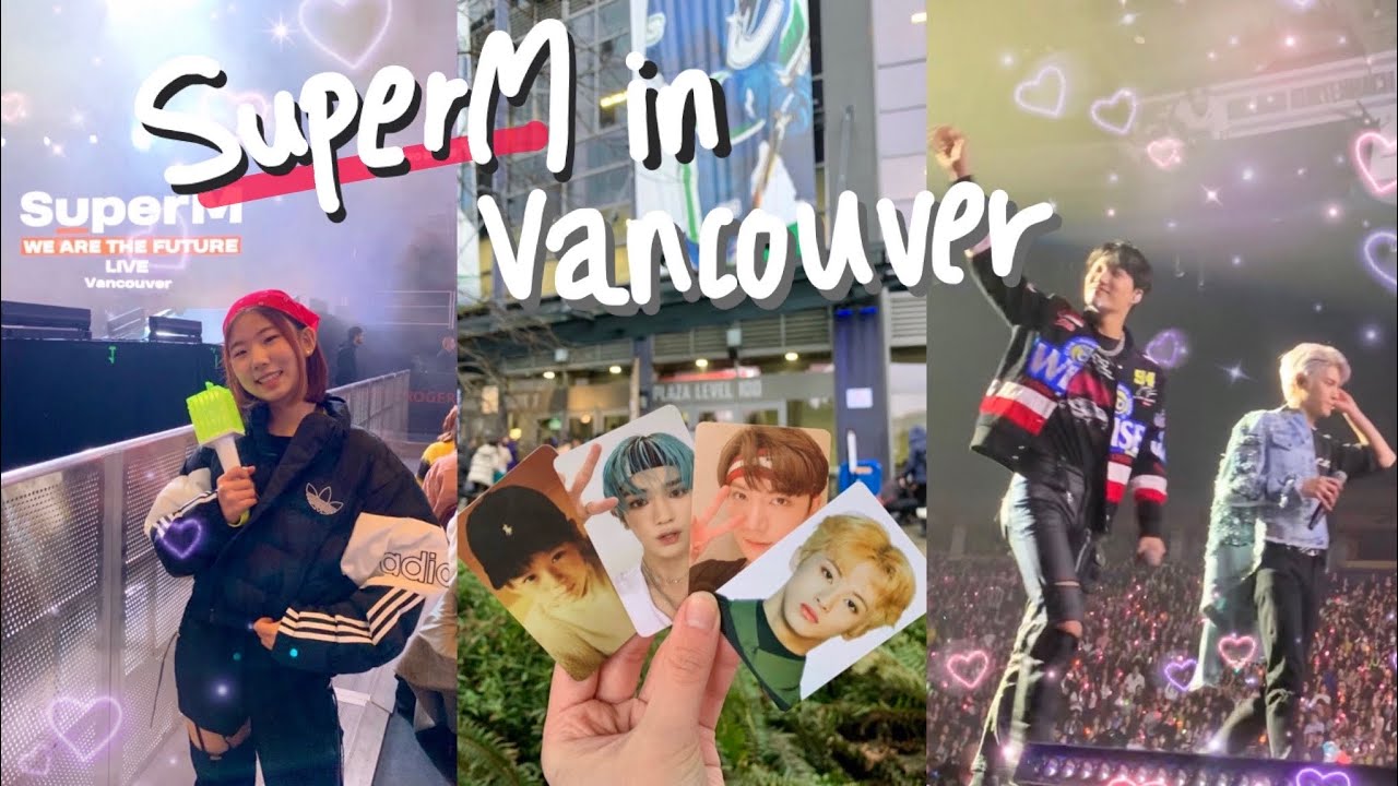 SuperM Concert in Vancouver | WE ARE THE FUTURE VLOG!  • (GRWM, VIP Package, Fancams)