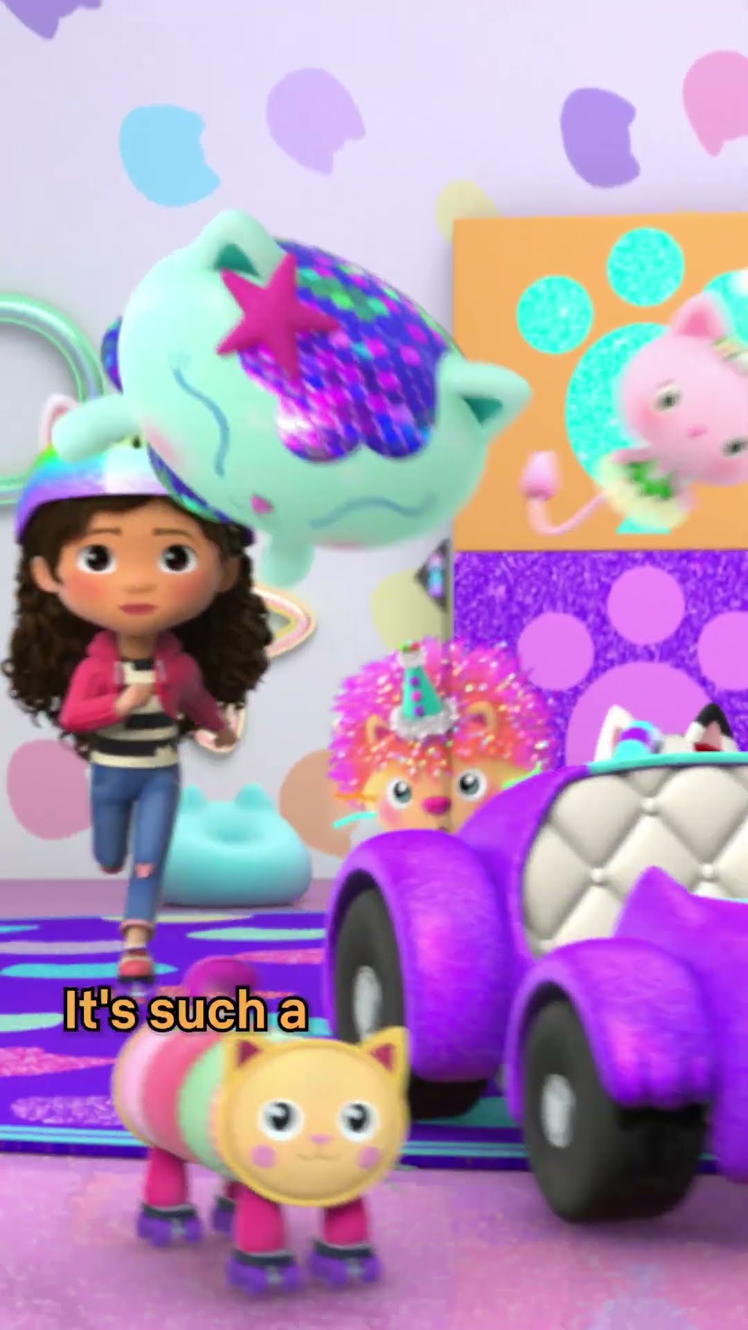Meet Marty the Party Cat! ?? Gabby's Dollhouse