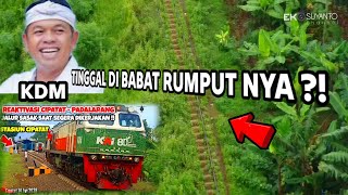 Download Lagu 🔴 Tingal diBabat Rumputnya ?! REAKTIVASI REL KA  CIPATAT PADALARANG ‼️ MP3