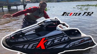 Walkthrough of my NEW Rickter Stand up Jet ski and SAFETY Equipment for  Riding Surf