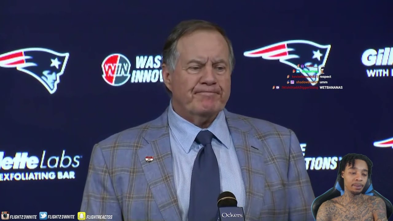 FlightReacts To Bill Belichick Departing/Retiring From Patriots!