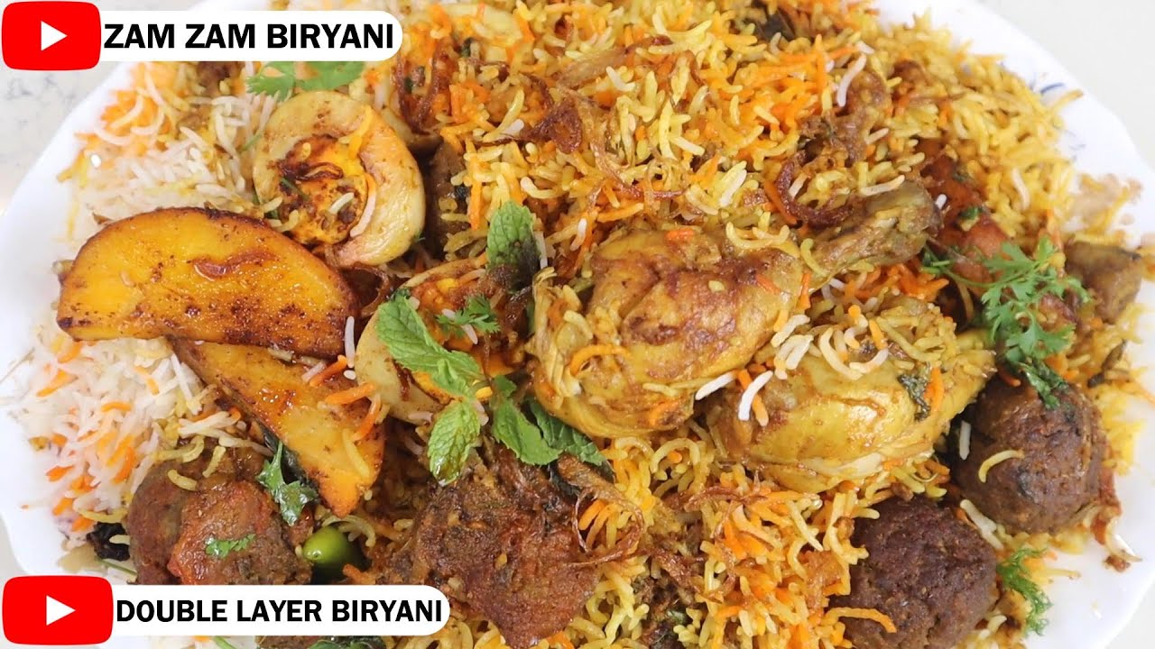 Zam Zam BiryaniMumbai ki मशहूर zam zam biryani ki recipeMutton kofta