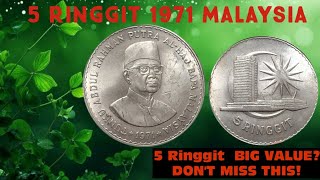 Check Your Old Coins! Malaysia 5 Ringgit 1971 Value and Collector Secrets Revealed!