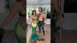 Mermaid And Aqua Man Transformation