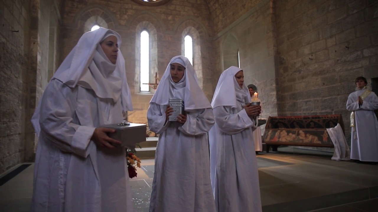 The Elevatio and Visitatio Sepulchri of Barking Abbey - YouTube