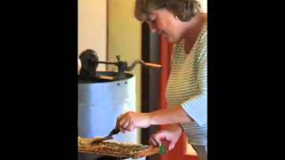 Honey Extraction White Oak Farm, North Saanich, Bc, Aug. 2010