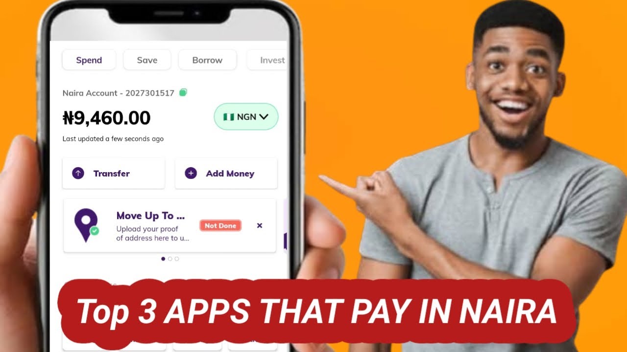 Top 3 Apps Paying in Naira 2026 / Make Money online in Nigeria 2026 ...