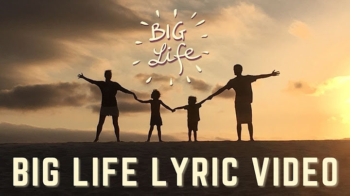 Big Life [Lyric Video] Original Song by Lindsay Müller, commissioned by Big Life Journal