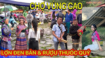 CHỢ PHIÊN VÙNG CAO -BÀ CON NGƯỜI H MÔNG BÀY BÁN RẤT NHIỀU MẶT HÀNG NHƯ ...