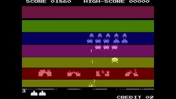 Space Invaders (Sharp X68000 Emulated)