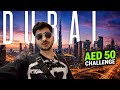 Survived Dubai Mall In Just 50 AED! 😱 (Challenge)