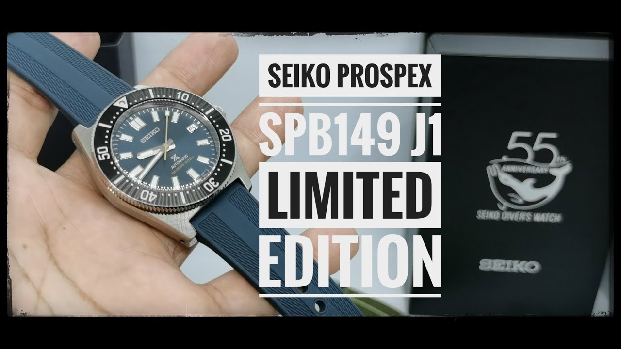 WATCH before you BUY: Seiko Prospex 55th Anniversary Limited Edition SPB149  J1 #seiko #62MAS - YouTube