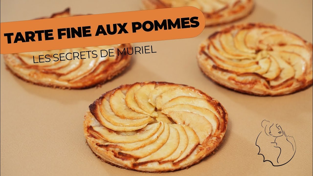 Tarte fine aux pommes - Astuce pour une résultat craquant !