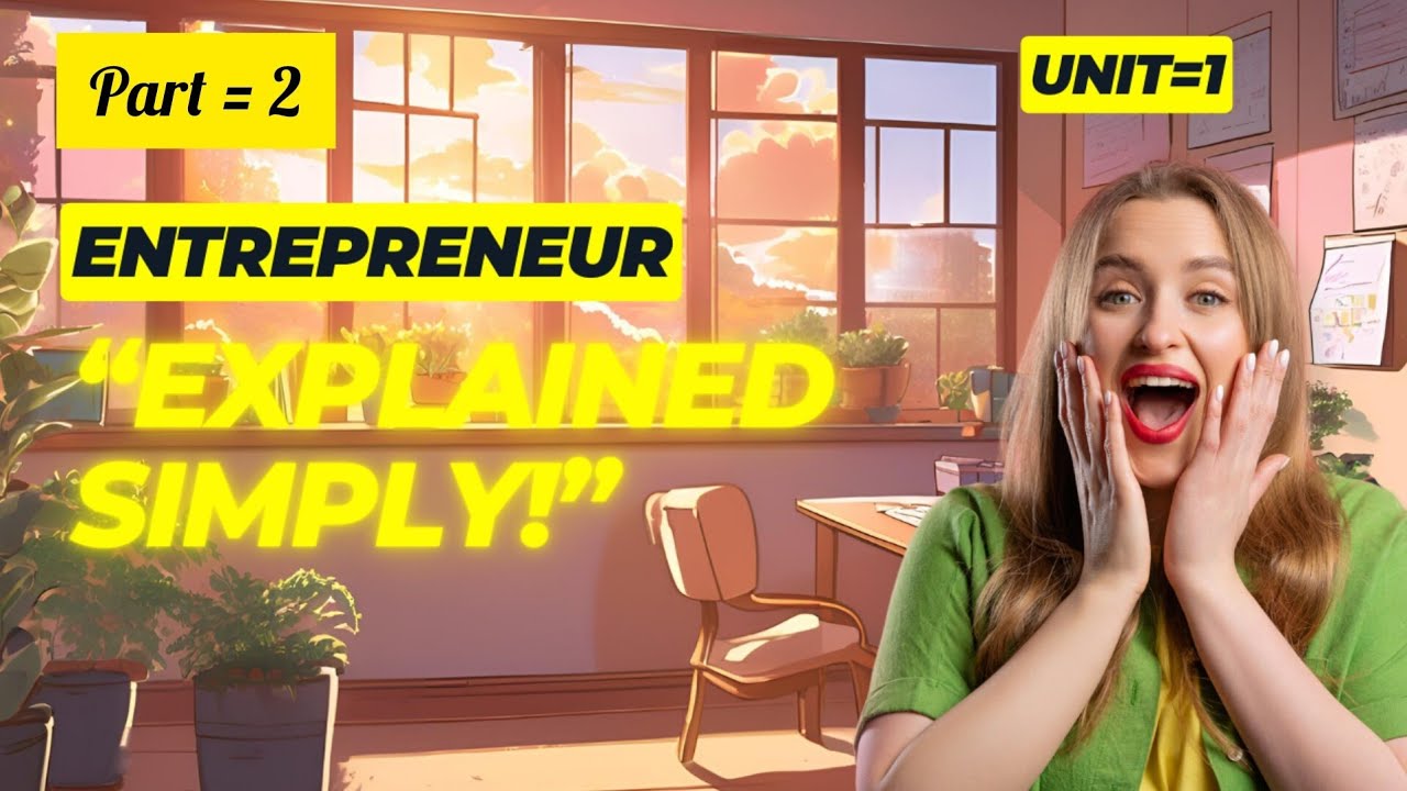 Entrepreneur| unit 1| part 2 | Types and problems faced in common and by women 