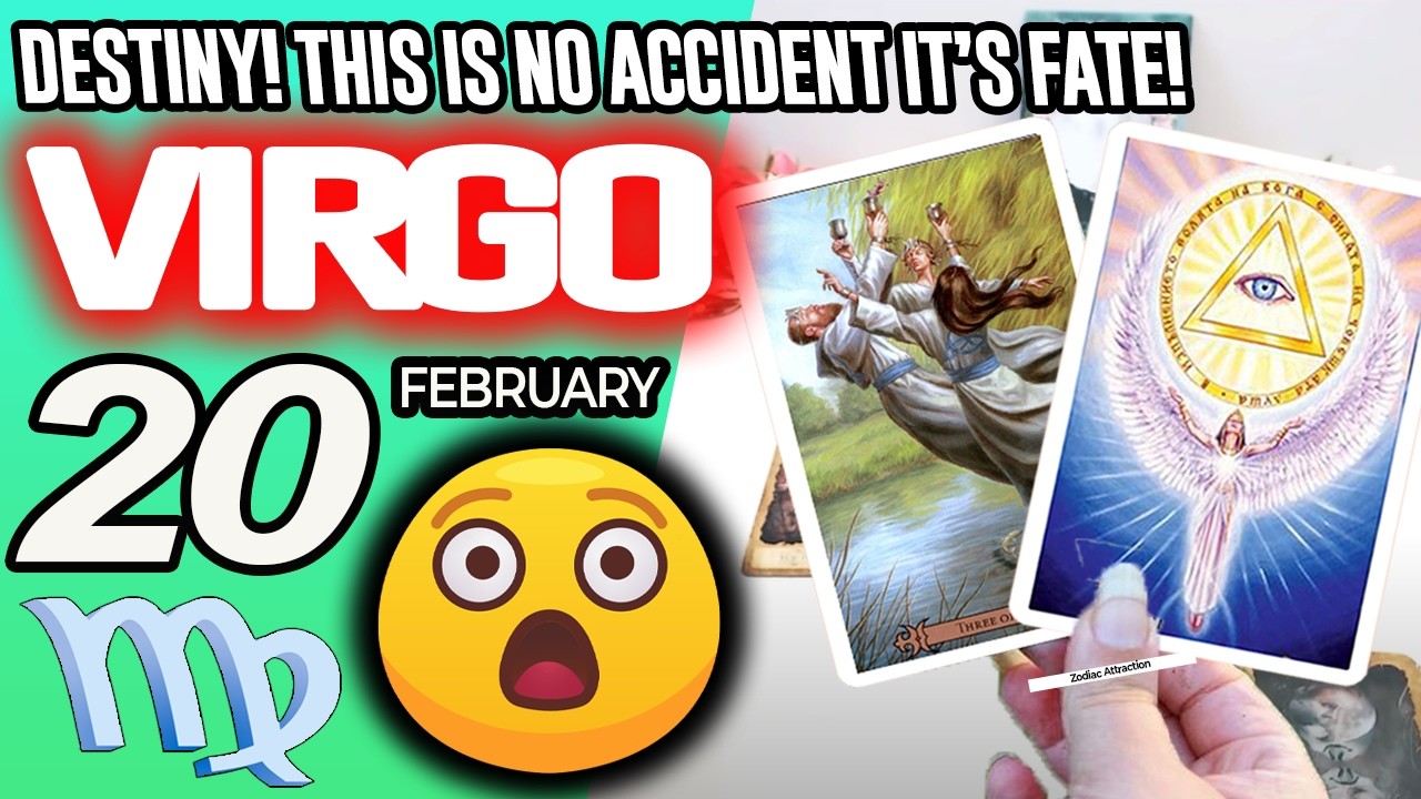 Virgo ♍😲DESTINY! THIS IS NO ACCIDENT IT’S FATE!👀 horoscope for today FEBRUARY 20 2026 ♍ 