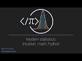 Modern statistics: Intuition, Math, Python, R :|: Chapter 07 exercise solutions and discussions