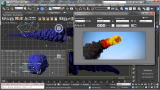 finalRender 3.5 Tutorial 4: Particles Meteor with Pyrocluster - Part 2
