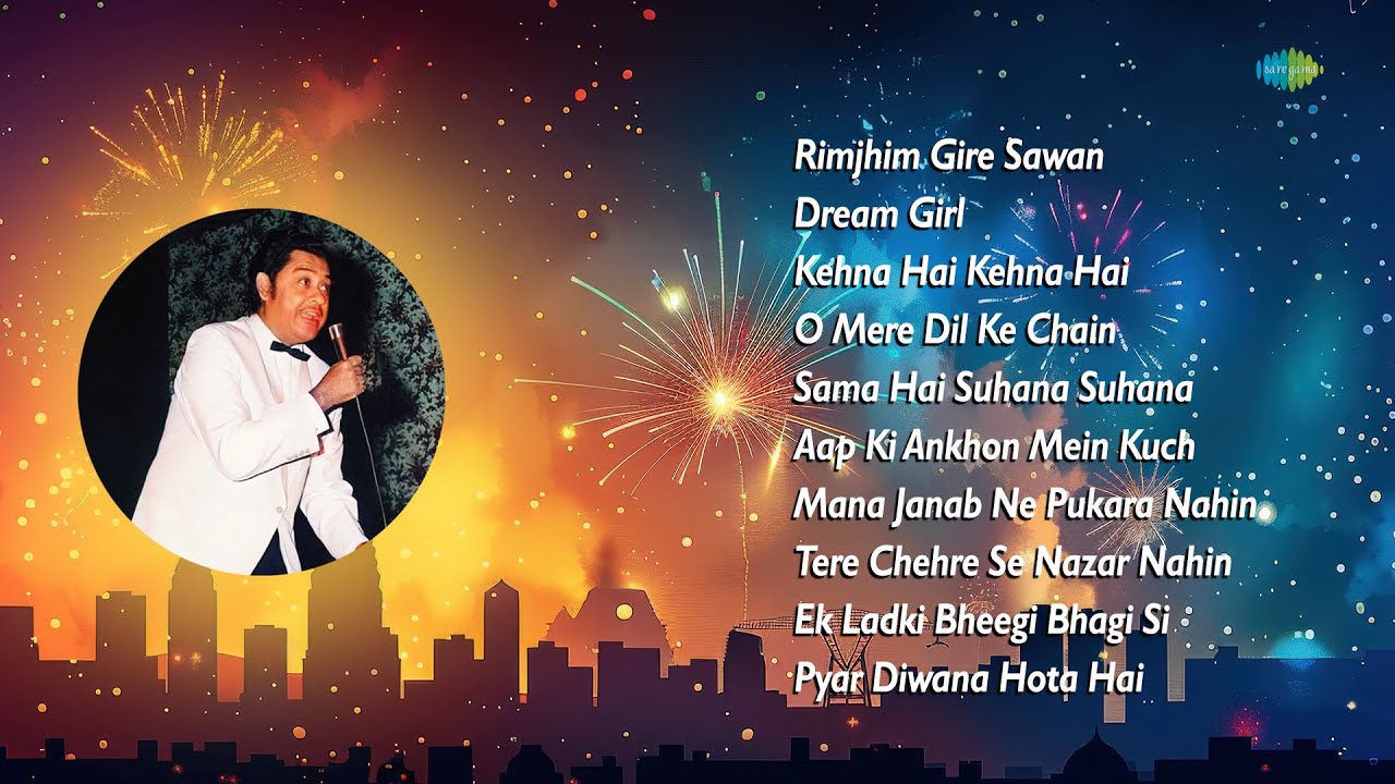 Diwali Hits Of Kishore Kumar | Rimjhim Gire Sawan | Dream Girl | Sama Hai Suhana | Mana Janab Ne