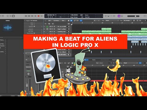 MAKING AN EXPERIMENTAL BEAT IN LOGIC PRO X  👽