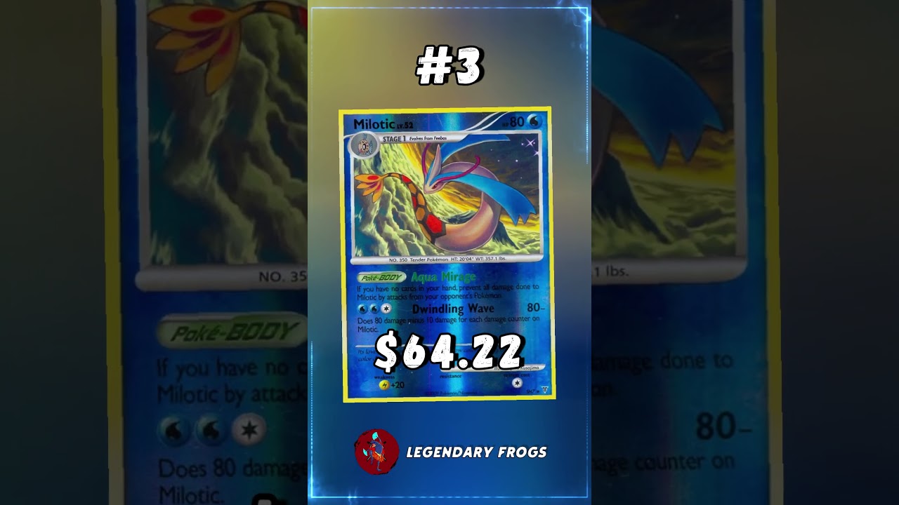 Top 5 Milotic Pokemon Cards 
